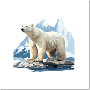 Arctic Polar Bear Posters and Art